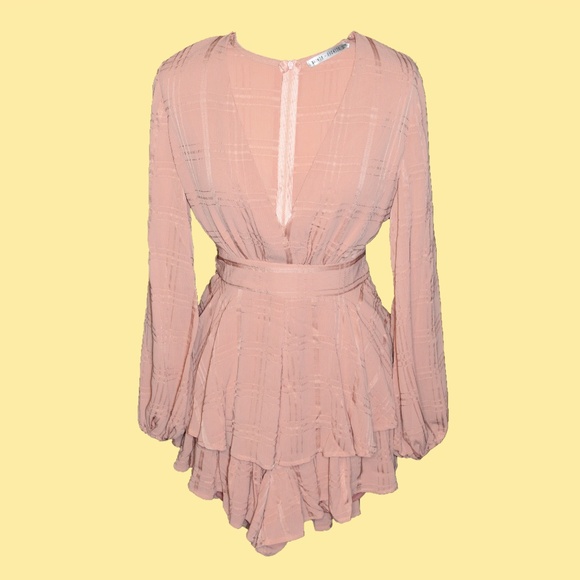 Saints + Secrets Pants - Saints + Secrets Blush Romper